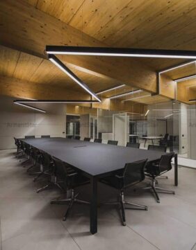Arihant Star 10 Feet Linear Hanging Light 100Watt For Office - Profile Led Pendant Light (3000mm) With Company Driver (Fulham or Bag)